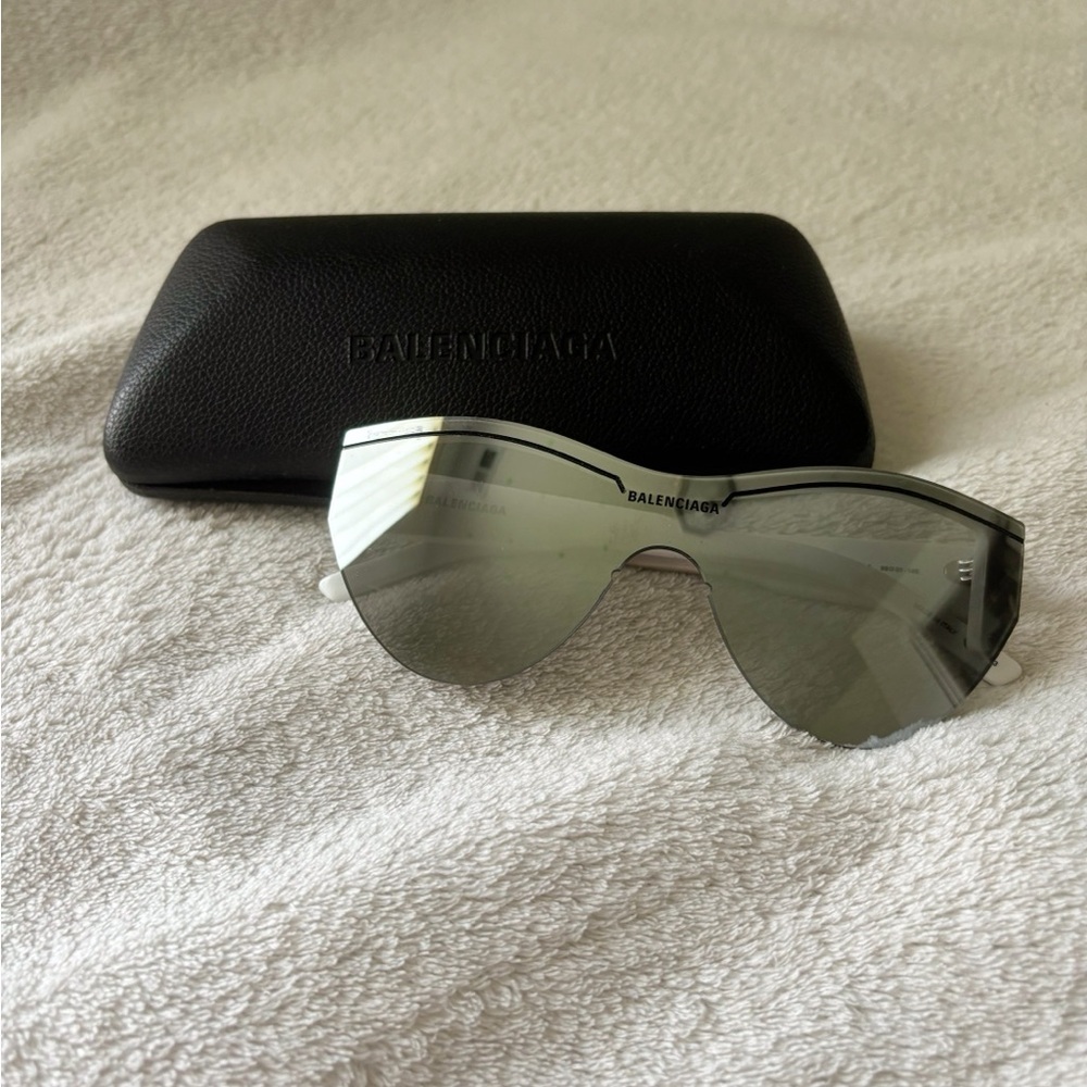 Balenciaga Women's Silver Sunglasses
